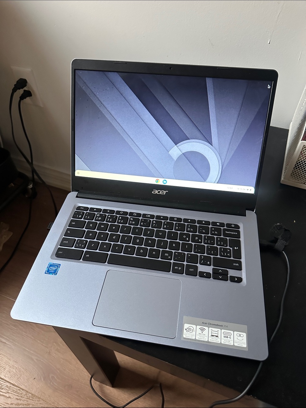 Acer Chromebook 314 Silver and Black Chrome OS Laptop